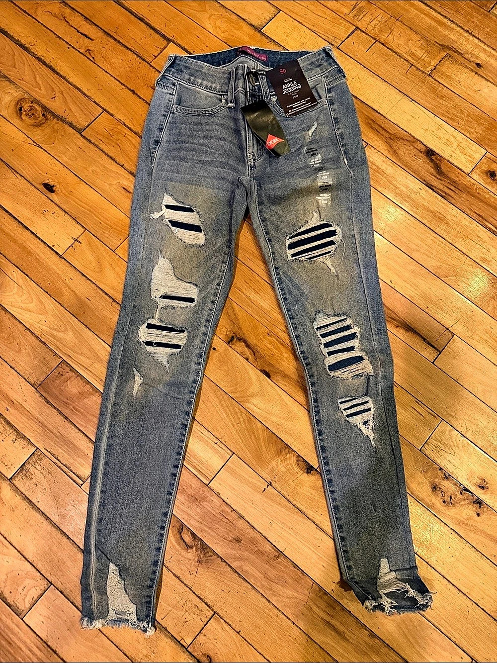 SO Low Rise Ankle Jegging Jeggings Blue Size 0